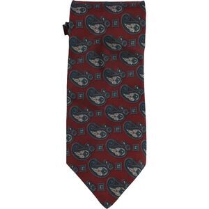 Tags Weekly Mens Paisley Self-tied Necktie, NWT